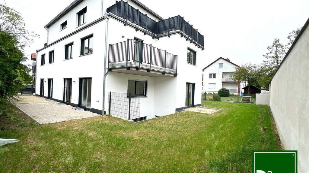 NEUBAU 4-Zimmer Wohnung im EG mit großem Garten mit 160m2