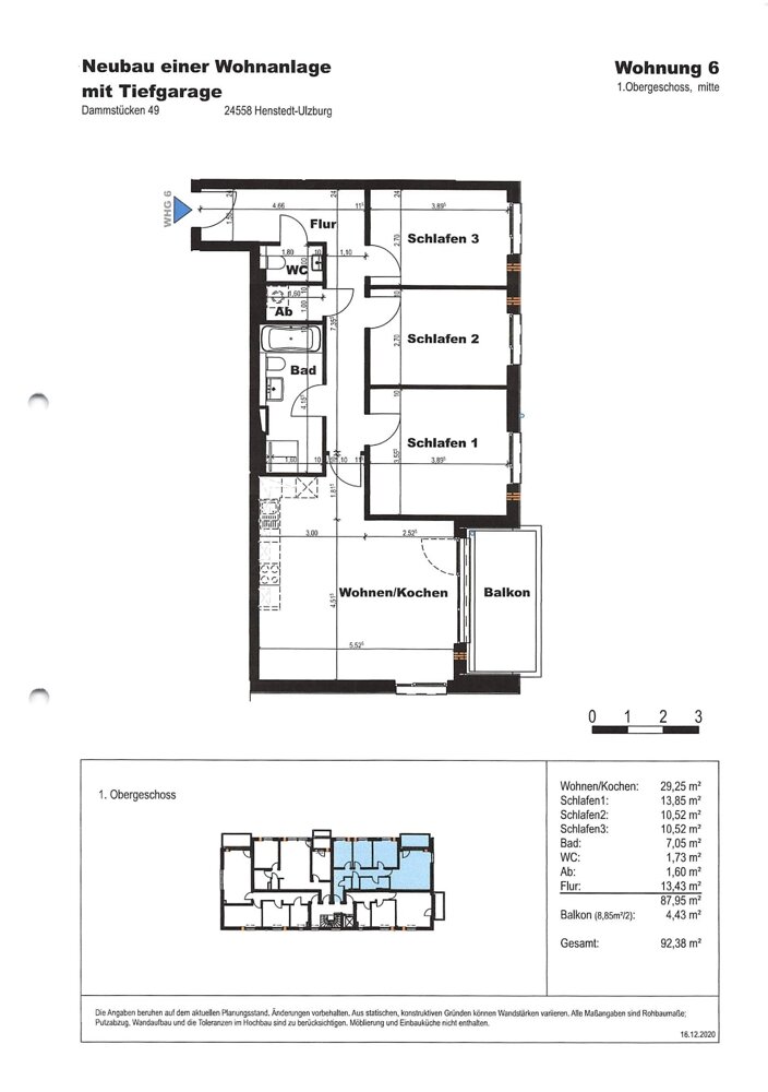 Wohnung zur Miete 1.200 € 4 Zimmer 92,4 m²<br/>Wohnfläche 1.<br/>Geschoss 01.10.2024<br/>Verfügbarkeit Henstedt-Ulzburg 24558