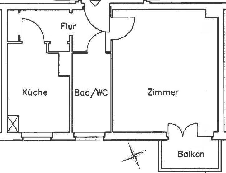 Wohnung zum Kauf 175.000 € 1 Zimmer 38,9 m²<br/>Wohnfläche 3.<br/>Geschoss Friedrichshain Berlin 10247