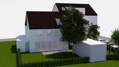 Doppelhaushälfte zum Kauf provisionsfrei 659.000 € 4 Zimmer 98,8 m² Roseggerstraße 1 Rutesheim Rutesheim 71277