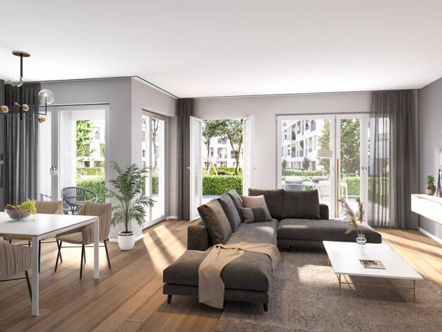 Wohnung zum Kauf 769.000 € 3 Zimmer 80,4 m² EG Osterangerstraße 13 Aubing-Lochhausen-Langwied München 81249