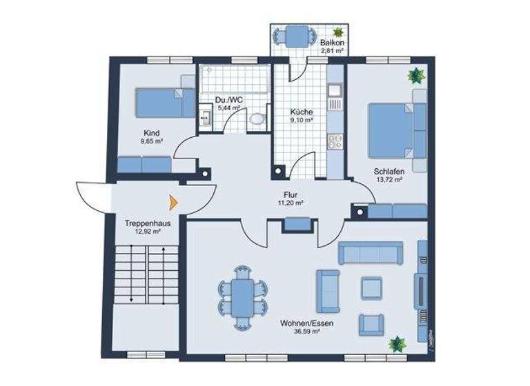 Wohnung zum Kauf 349.000 € 3 Zimmer 86,4 m² Mühlburg Karlsruhe / Mühlburg 76185