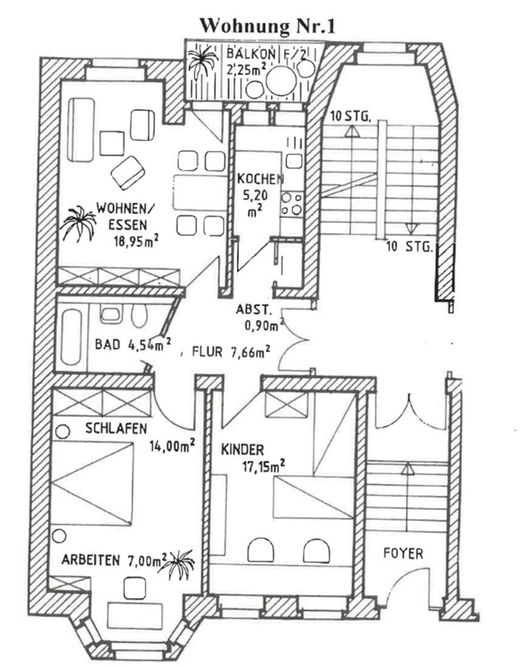 Wohnung zur Miete 396 € 3 Zimmer 77,7 m²<br/>Wohnfläche EG<br/>Geschoss 15.01.2025<br/>Verfügbarkeit Kapellenberg 813 Chemnitz 09119