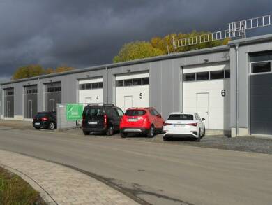 Lagerhalle zur Miete provisionsfrei 4,90 € 259 m² Lagerfläche teilbar ab 80 m² Wiesenweg 17 Goßmannsdorf Ochsenfurt 97199