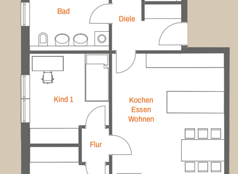 Wohnung zum Kauf - Erstbezug 665.000 € 4 Zimmer 106,2 m² 1. Geschoss Kissing 86438