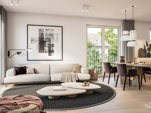 Wohnung zum Kauf - Neubau provisionsfrei 998.000 € 4 Zimmer 96,4 m² 1. Geschoss Peter-Wolfram-Straße Gronsdorf Haar 85540