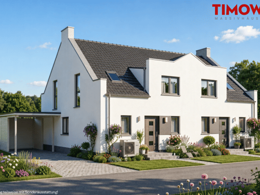 Doppelhaushälfte zum Kauf 399.900 € 4 Zimmer 124,6 m² 497 m² Grundstück Andershof Stralsund 18439