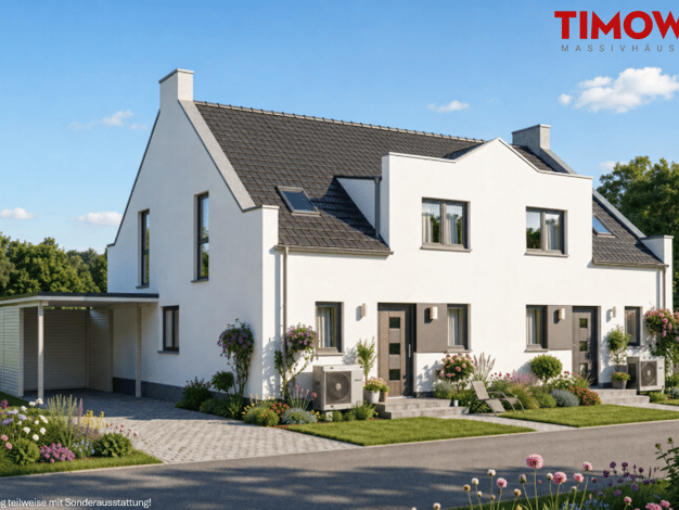 Doppelhaushälfte zum Kauf 399.900 € 4 Zimmer 124,6 m² 497 m² Grundstück Andershof Stralsund 18439