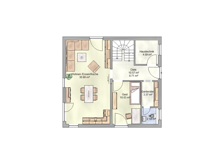 Einfamilienhaus zum Kauf 484.000 € 5 Zimmer 122 m² 235 m² Grundstück Wiesloch 69168