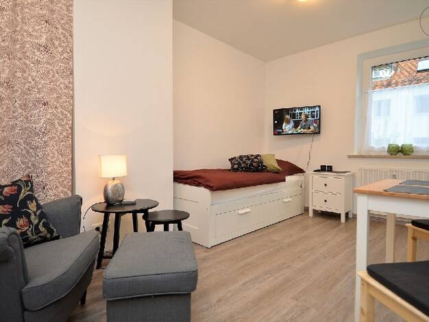 Studio zur Miete auf Zeit 760 € 1 Zimmer 22 m² frei ab 04.08.2026 Lechhausen Augsburg 86165
