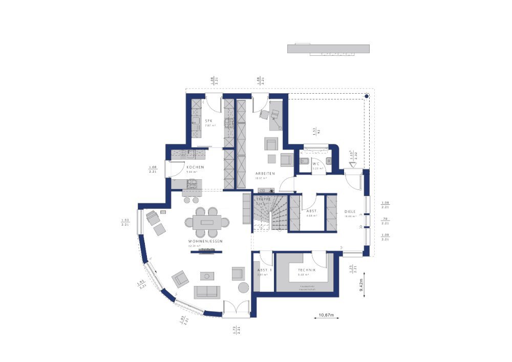 Einfamilienhaus zum Kauf 1.351.000 € 5 Zimmer 205 m²<br/>Wohnfläche 2.207 m²<br/>Grundstück Malschenberg Rauenberg 69231