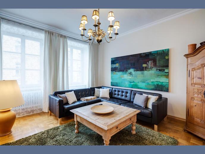 Wohnung zur Miete Wohnen auf Zeit 3.650 € 3,5 Zimmer 103 m²<br/>Wohnfläche Angerviertel München 80469