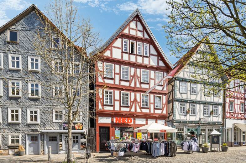 Wohn- und Geschäftshaus zum Kauf als Kapitalanlage geeignet 665.000 € 743,5 m² 523 m² Grundstück Melsungen Kassel 34212