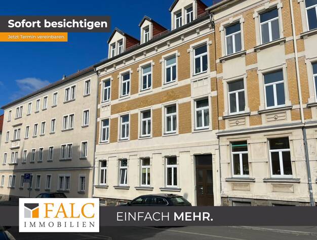 Wohnung zur Miete 520 € 3 Zimmer 80 m² 1. Geschoss Bahnhofsvorstadt Freiberg 09599