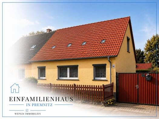 Doppelhaushälfte zum Kauf 156.995 € 4 Zimmer 105 m² 702 m² Grundstück frei ab sofort Mögelin Premnitz 14727