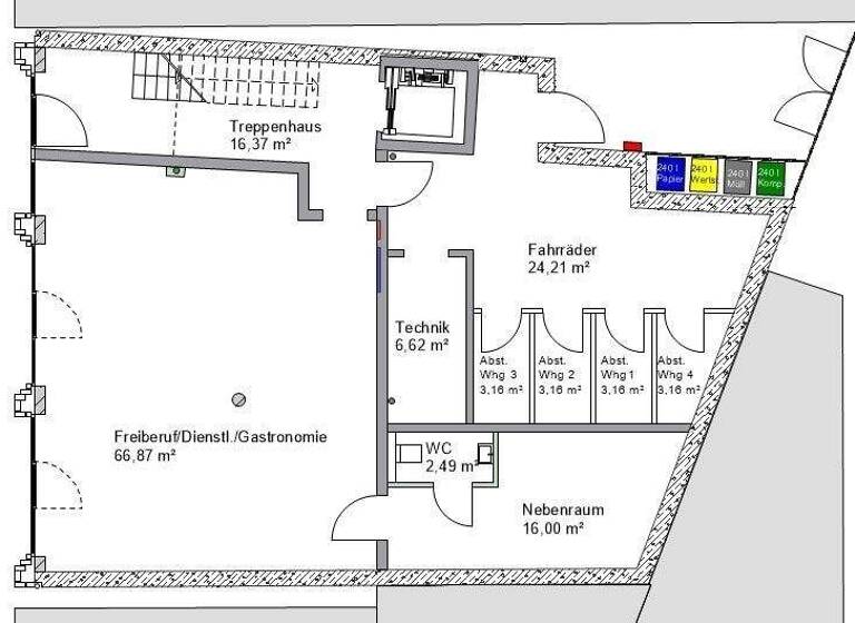 Büro zum Kauf provisionsfrei 380.000 € 82,9 m² Bürofläche Innenstadt Gütersloh 33330
