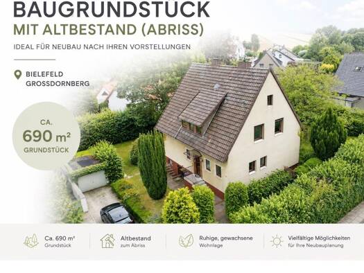 Grundstück zum Kauf 396.000 € 690 m² Grundstück Großdornberg Dornberg 33619