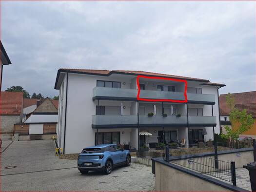 Wohnung zur Miete 680 € 2 Zimmer 62,2 m² Geschoss 2/3 frei ab 01.11.2026 Hambach Dittelbrunn 97456