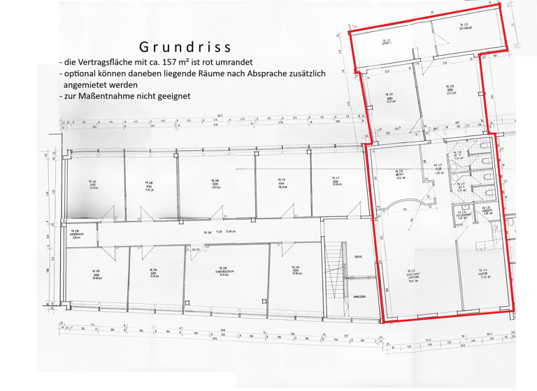 Bürofläche zur Miete provisionsfrei 950 € 157 m² Bürofläche Bad Soden 65812