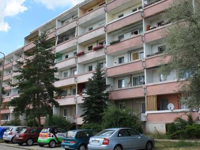Wohnung zur Miete 345 € 2 Zimmer 54,8 m² 2. Geschoss Auenstraße 34 Wolfen Bitterfeld-Wolfen 06766