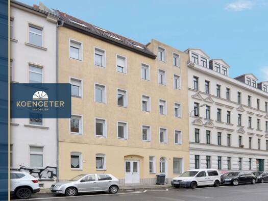 Wohnung zur Miete 599 € 2 Zimmer 48 m² 4. Geschoss Bennigsenstraße 24 Volkmarsdorf Leipzig 04315