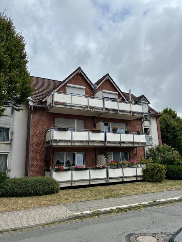 Wohnung zur Miete nur mit Wohnberechtigungsschein 346 € 2,5 Zimmer 59,4 m² 1. Geschoss frei ab 01.10.2025 Hattropstraße 5 Meerbeck Moers 47443