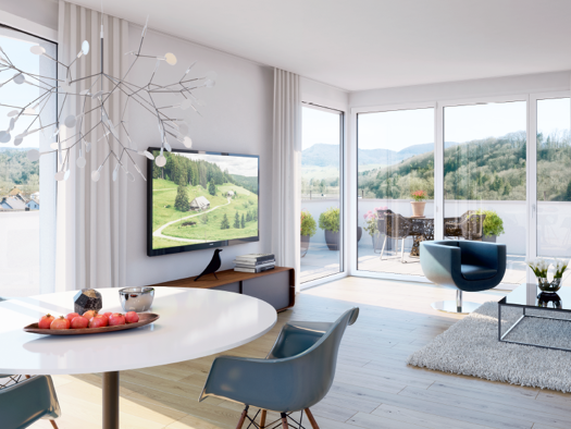 Wohnung zum Kauf provisionsfrei 365.000 € 3 Zimmer 78,4 m² 1. Geschoss Stadtweg 5 Stühlingen 79780