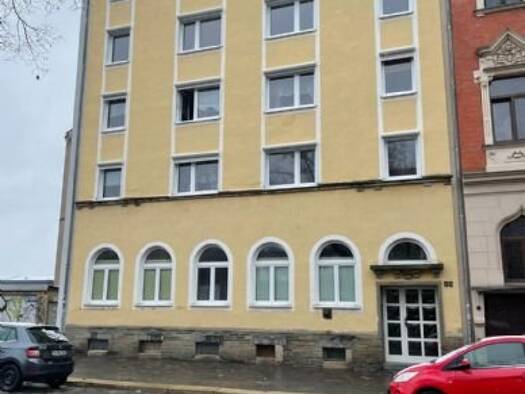 Wohnung zur Miete 210 € 2 Zimmer 47,6 m² 3. Geschoss frei ab sofort Karolastraße 82 Preißelpöhl Plauen 08525