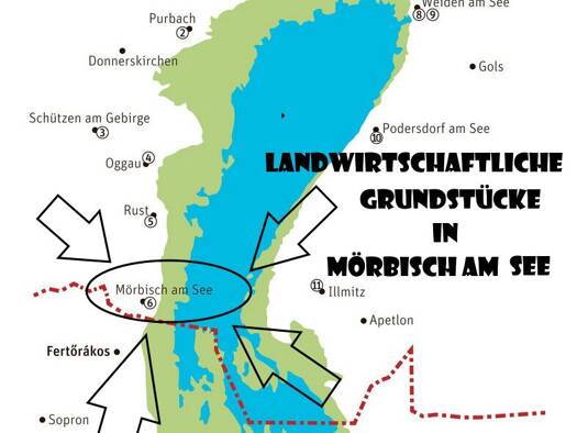 Land-/Forstwirtschaft zum Kauf 32.325 € 6.465 m² Grundstück Mörbisch am See 7072