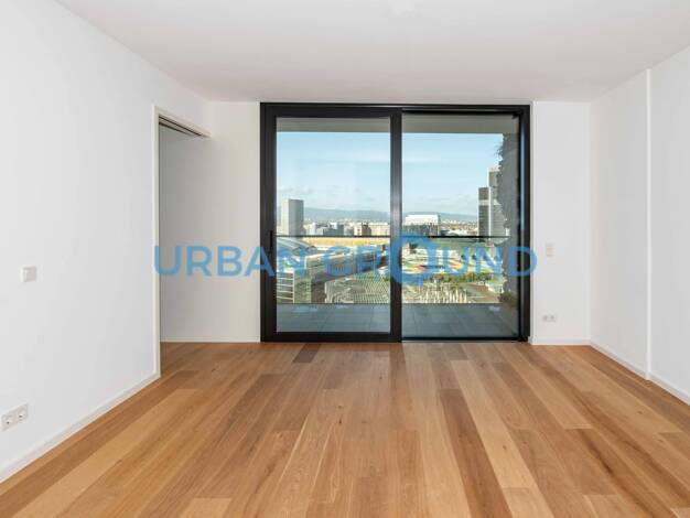 Wohnung zur Miete 1.745 € 2 Zimmer 52,4 m² 16. Geschoss frei ab 01.12.2026 Europa-Allee Gallus Frankfurt am Main 60327