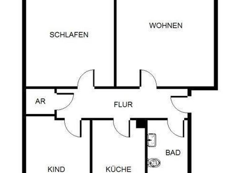Wohnung zur Miete 993 € 3 Zimmer 72,4 m² 2. Geschoss frei ab 17.03.2026 Parkstr 63 Kranichstein Darmstadt 64289