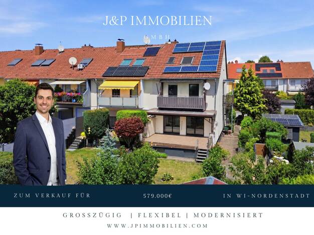 Reihenendhaus zum Kauf 560.000 € 6 Zimmer 144 m² 300 m² Grundstück Nordenstadt Nordenstadt 65205