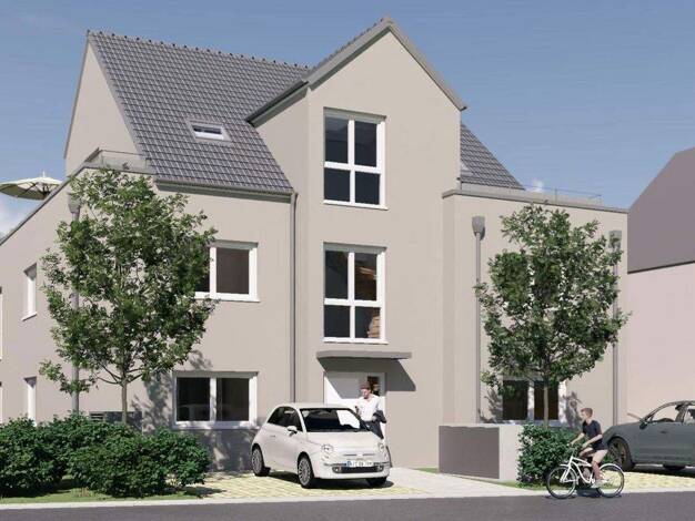 Wohnung zum Kauf - Erstbezug provisionsfrei 373.000 € 2 Zimmer 72,5 m² 2. Geschoss Großwelzheim Karlstein 63791