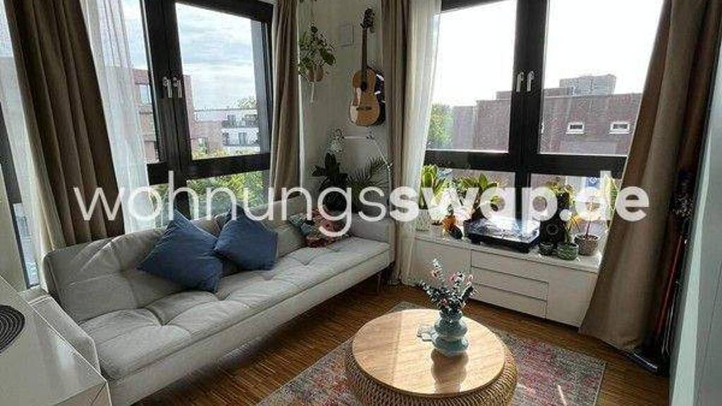 Studio zur Miete Tauschwohnung 1.000 € 1 Zimmer 40 m² 4. Geschoss Winterhude Hamburg 22303