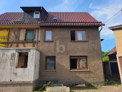 Doppelhaushälfte zum Kauf 34.999 € 6 Zimmer 80 m² 1.115 m² Grundstück Mittelschmalkalden Schmalkalden 98574