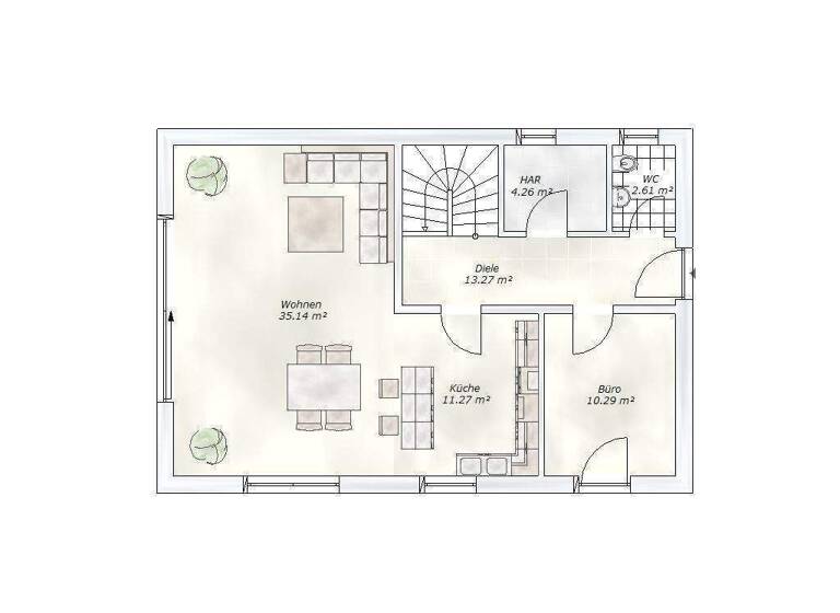 Einfamilienhaus zum Kauf 540.530 € 5 Zimmer 150 m² 500 m² Grundstück Knautkleeberg-Knauthain Leipzig 04249