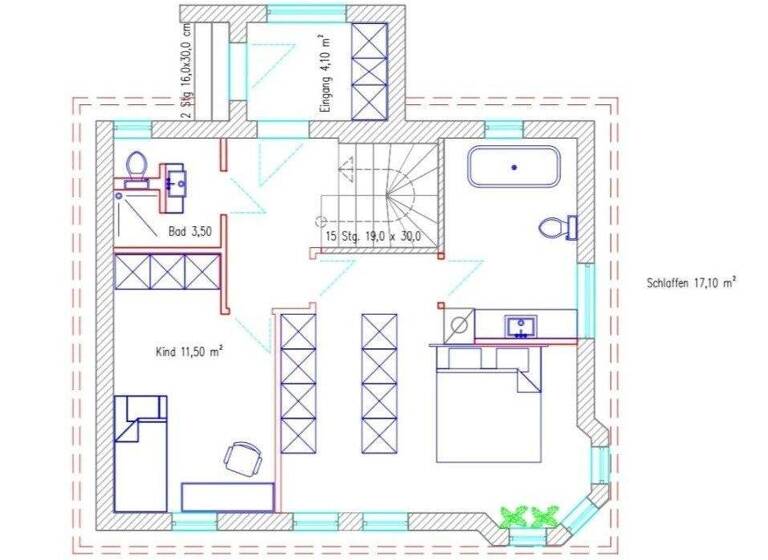 Einfamilienhaus zum Kauf 149.000 € 3,5 Zimmer 92 m² 980 m² Grundstück Waltershausen 99880