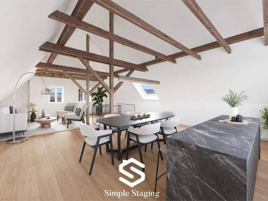 Wohnung zum Kauf 420.000 € 4 Zimmer 86,7 m² 4. Geschoss Mitte Stuttgart 70190