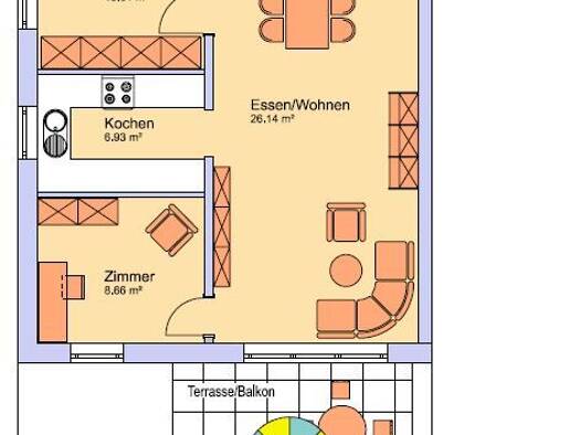 Wohnung zum Kauf provisionsfrei als Kapitalanlage geeignet 290.000 € 3,5 Zimmer 77 m² Buckenberg Pforzheim 75181