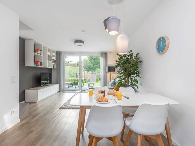 Reihenmittelhaus zur Miete - Erstbezug 1.675 € 3 Zimmer 88 m² 150 m² Grundstück frei ab 16.01.2026 Bibertstraße Gebersdorf Nürnberg 90449