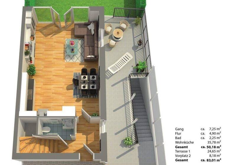 Doppelhaushälfte zum Kauf - Erstbezug 569.000 € 145 m² Klosterneuburg 3400