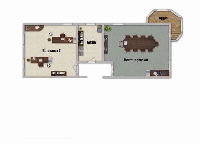 Bürofläche zur Miete 300 € 75 m² Bürofläche Suhl 98527