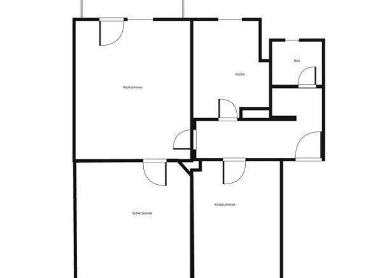 Wohnung zur Miete 615 € 3 Zimmer 61,5 m² 1. Geschoss frei ab 08.03.2026 Ahornweg 37 Nordend Fulda 36037