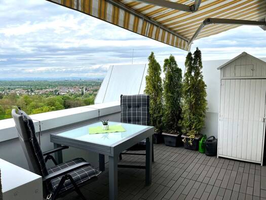 Wohnung zur Miete 1.400 € 2 Zimmer 71 m² 5. Geschoss frei ab sofort Karlsruhe 76227
