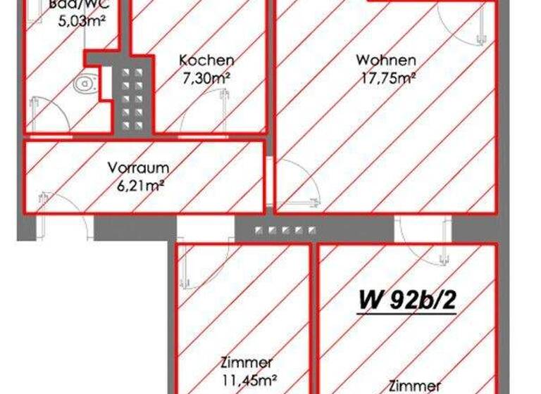 Wohnung zum Kauf 398.000 € 3 Zimmer 65,2 m² Reichenauer Straße 92 Pradl Innsbruck 6020