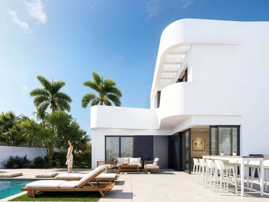 Villa zum Kauf - Erstbezug 450.000 € 3 Zimmer 111 m² 304 m² Grundstück Algorfa 03169