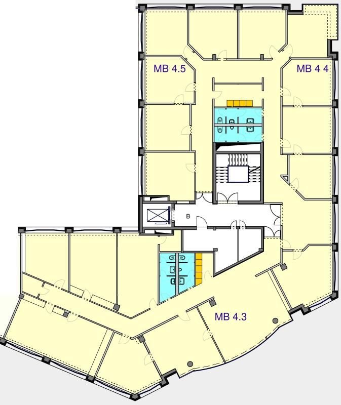 Bürofläche zur Miete 11.598 € 19 Zimmer 626,5 m²<br/>Bürofläche ab 626,5 m²<br/>Teilbarkeit Burgplatz 2 Zentrum Leipzig 04109