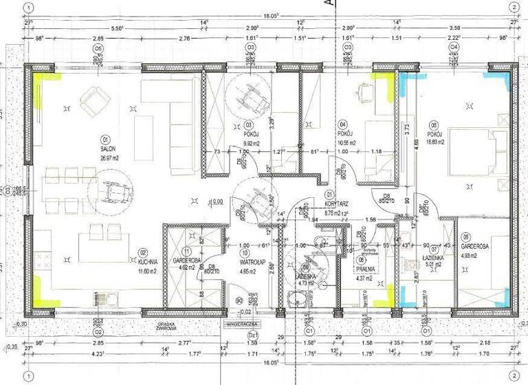 Einfamilienhaus zum Kauf - Erstbezug 204.640 € 4 Zimmer 112,9 m² 1.273,3 m² Grundstück Ustronie Morskie 78-111