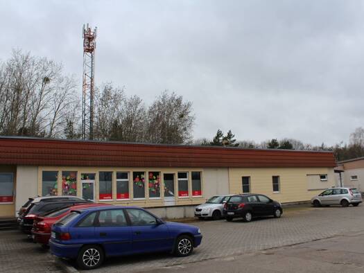Gewerbeobjekt zur Miete 2.000 € 525 m² 3.600 m² Grundstück frei ab sofort Passower Chaussee Neue Zeit Schwedt/Oder 16303