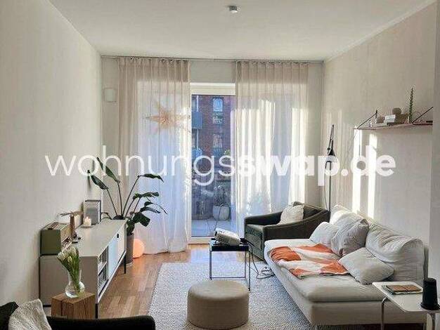 Studio zur Miete Tauschwohnung 1.495 € 3 Zimmer 75 m² 3. Geschoss Winterhude Hamburg 22303